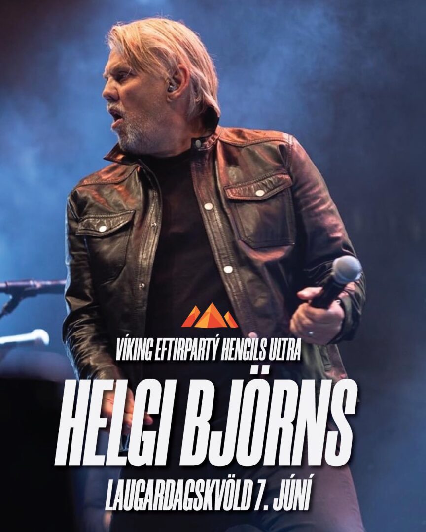 Helgi Björnsson spilar í Hveragerði