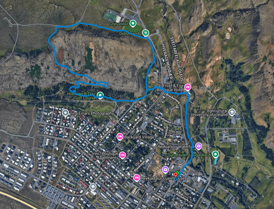 106km <?php echo $textfieldMap; ?>
            af leið